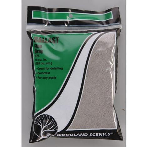 Woodland Scenics Ballast Gray Fine 12oz 75